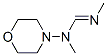 Methanimidamide, N,N-dimethyl-N-4-morpholinyl- (9CI) Struktur