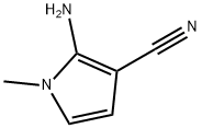 2-AMINO-1-METHYL-1H-PYRROLE-3-CARBONITRILE Struktur