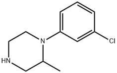 1-(3-chlorophenyl)-2-methylpiperazine Structure