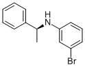 Benzenemethanamine, N-(3-bromophenyl)-a-methyl-, (aS)- Structure