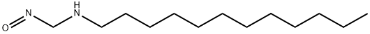 1-Dodecanamine, N-(nitrosomethyl)- 化学構造式