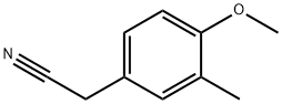 4-METHOXY-3-METHYLPHENYLACETONITRILE 化学構造式