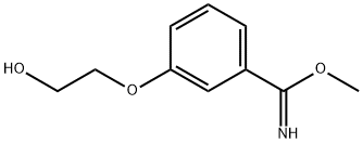 754129-25-4 Benzenecarboximidic acid, 3-(2-hydroxyethoxy)-, methyl ester (9CI)