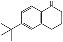 6-(tert-butyl)-1,2,3,4-tetrahydroquinoline Struktur