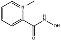 Pyridinium,  2-[(hydroxyamino)carbonyl]-1-methyl- Struktur