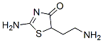 4(5H)-Thiazolone, 2-amino-5-(2-aminoethyl)- (9CI) Structure