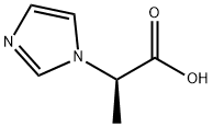 (R)-2-(1-咪唑基)丙酸 结构式