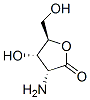D-Ribonic acid, 2-amino-2-deoxy-, gamma-lactone (9CI) Structure