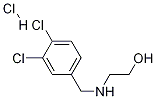 2-(3,4-dichlorobenzylaMino)ethanol hydrochloride Structure