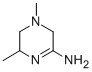 Pyrazinamine,3,4,5,6-tetrahydro-4,6-dimethyl- Structure