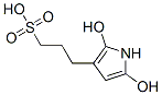 1H-Pyrrole-3-propanesulfonic acid, 2,5-dihydroxy- (9CI) Structure