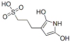 1H-Pyrrole-3-propanesulfonic acid, 2,5-dihydroxy- (9CI) 化学構造式