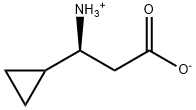 (S)-3-AMINO-3-CYCLOPROPYL-PROPIONIC ACID Struktur