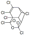 1,4,6,8,9,9a-Hexachloro-4,5,5a,6,7,9a-hexahydro-1,4-epoxy-5,7-methano-1H-2,3-benzodioxepin,75420-31-4,结构式