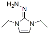 2H-Imidazol-2-one,1,3-diethyl-1,3-dihydro-,hydrazone(9CI) Struktur