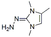 2H-Imidazol-2-one,1,3-dihydro-1,3,4-trimethyl-,hydrazone(9CI) 化学構造式