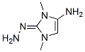 2H-Imidazol-2-one,4-amino-1,3-dihydro-1,3-dimethyl-,hydrazone(9CI) Struktur