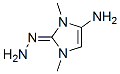 2H-Imidazol-2-one,4-amino-1,3-dihydro-1,3-dimethyl-,hydrazone(9CI) 化学構造式