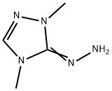 3H-1,2,4-Triazol-3-one,2,4-dihydro-2,4-dimethyl-,hydrazone(9CI) Struktur
