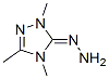 3H-1,2,4-Triazol-3-one,2,4-dihydro-2,4,5-trimethyl-,hydrazone(9CI) Struktur