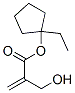 2-Propenoicacid,2-(hydroxymethyl)-,1-ethylcyclopentylester(9CI) Struktur