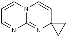 Spiro[cyclopropane-1,2-[2H]pyrimido[1,2-a]pyrimidine] (9CI) Struktur