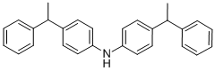 4,4`-di(a-methylbenzyl)diphenylamine  Struktur