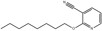 2-Octyloxy-nicotinonitrile 结构式