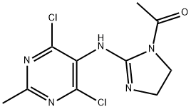 75438-54-9 4,6-二氯-2-甲基-5-(1-乙酰基-2-咪唑啉-2)-氨基嘧啶