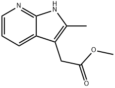 METHYL(2-METHYL-1H-PYRROLO[2,3-B]PYRIDINE 3-YL)ACETATE price.