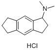 1,2,3,5,6,7-Hexahydro-N,N-dimethyl-s-indacen-1-amine hydrochloride 结构式