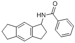 N-(1,2,3,5,6,7-hexahydro-s-indacen-1-yl)benzamide 结构式