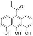 10-propionyl dithranol Struktur