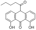 10-valeryl dithranol 结构式