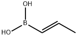 TRANS-1-PROPEN-1-YLBORONIC ACID Struktur