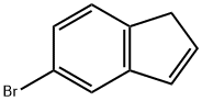 5-ブロモ-1H-インデン 臭化物 化学構造式