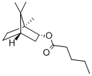 BORNYL VALERATE Structure