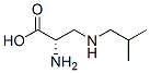 Alanine, 3-[(2-methylpropyl)amino]- (9CI) 结构式