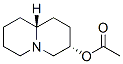 2H-Quinolizin-3-ol,octahydro-,acetate(ester),trans-(9CI) Struktur
