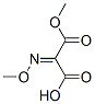 Propanedioic acid, (methoxyimino)-, monomethyl ester (9CI) Struktur