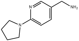 [6-(1-Pyrrolidinyl)-3-pyridinyl]methanamine Structure