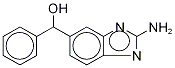 2-AMino-5(6)-[α-hydroxybenzyl]benziMidazole 结构式