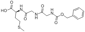 Z-GLY-GLY-MET-OH 化学構造式