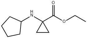 755039-57-7 Cyclopropanecarboxylic acid, 1-(cyclopentylamino)-, ethyl ester (9CI)