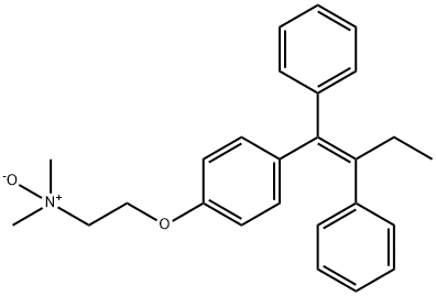 他莫昔芬 N-氧化物, 75504-34-6, 结构式