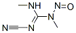 1,3-dimethyl-2-cyano-1-nitrosoguanidine,75511-49-8,结构式