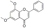 6,8-dimethoxyflavone Structure