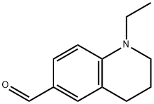 1-乙基-1,2,3,4-四氢喹啉-6-甲醛, 75535-22-7, 结构式