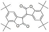 3-[5,7-Bis(1,1-dimethylethyl)-2-oxo-3(2H)-benzofuranylidene]-5,7-bis (1,1-dimethylethyl)-2(3H)-benzofuranone Structure