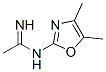 Ethanimidamide, N-(4,5-dimethyl-2-oxazolyl)- (9CI) Struktur